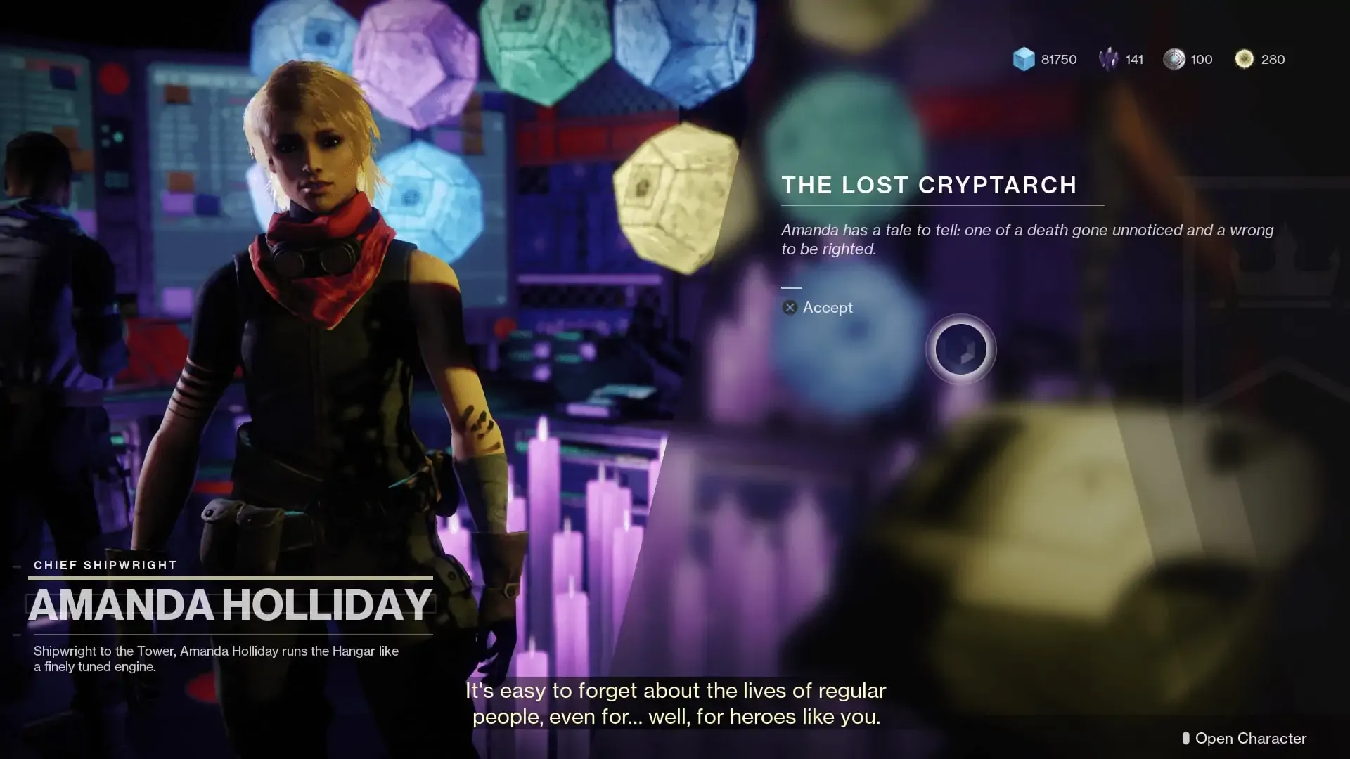 Destiny 2 The Lost Cryptarch
