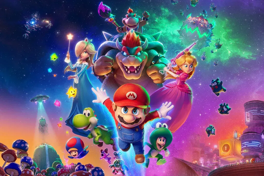 A Super Mario Galaxy film továbbra is tarol a mozikban, a Mario sorozat átlépi a 2 milliárd dolláros bevételt
