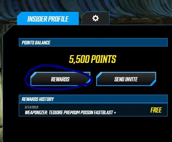 Borderlands 3 jutalmak beváltása